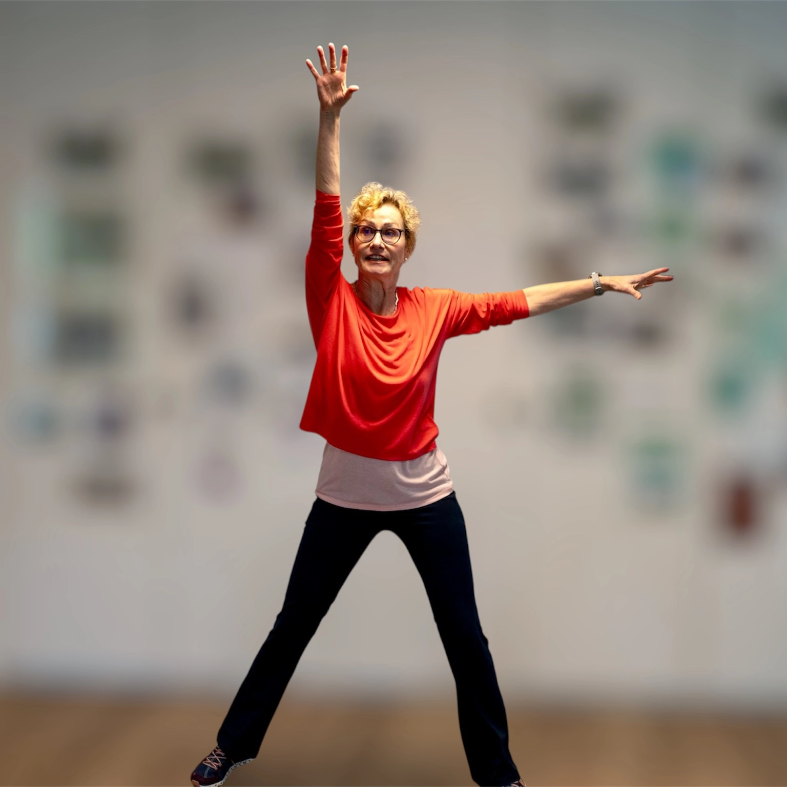 Karin Rabenbauer. Solo tanzen lernen mit viel Geduld und Spass.